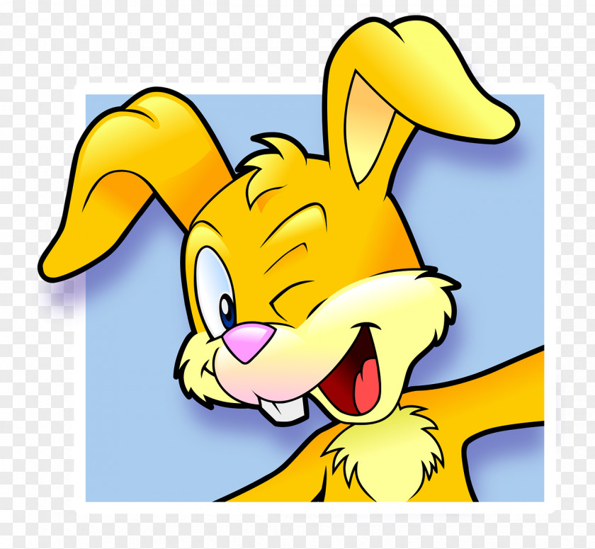 Bunny Playful Rabbit Avatar Clip Art PNG
