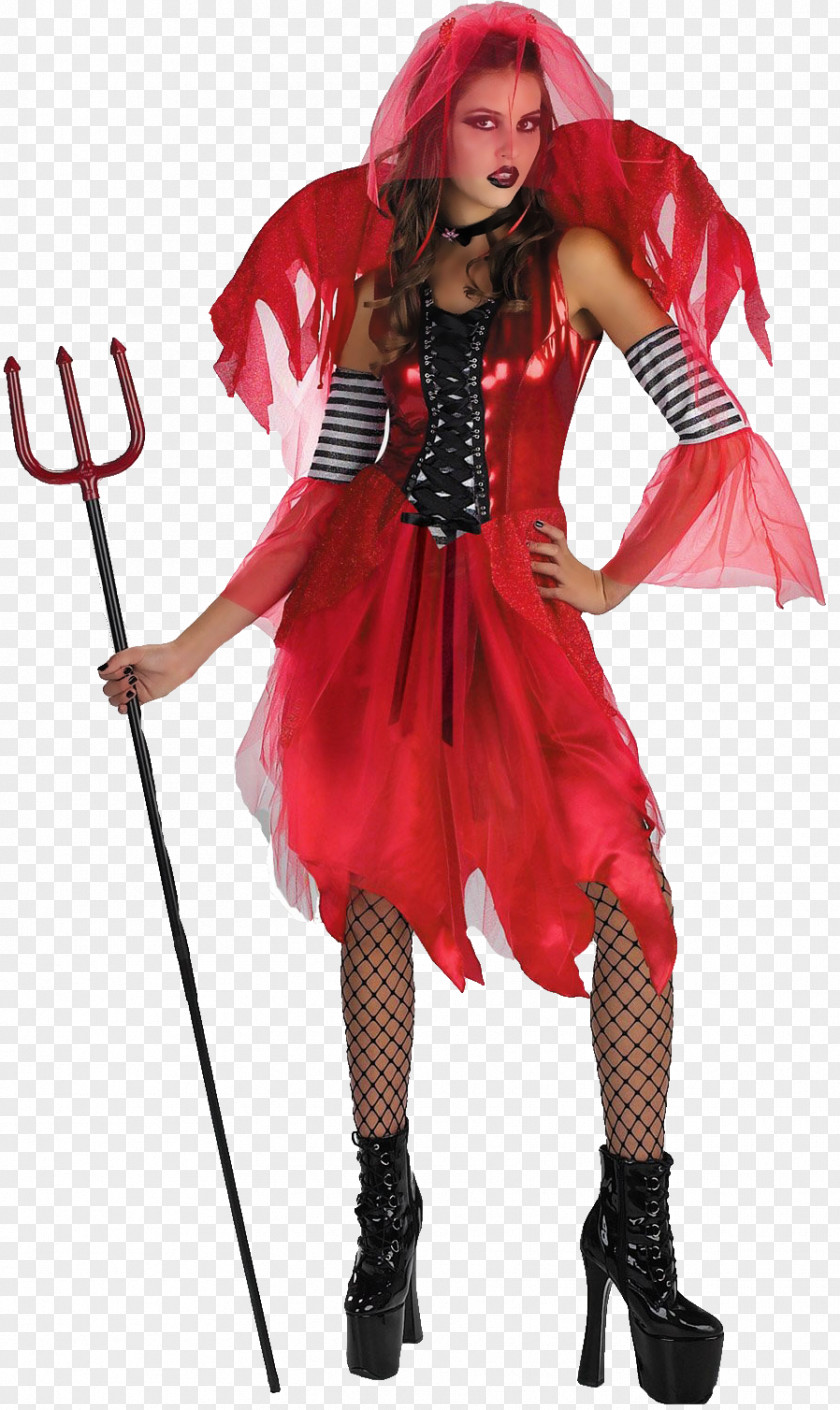 Devil Halloween Costume Demon Adult PNG