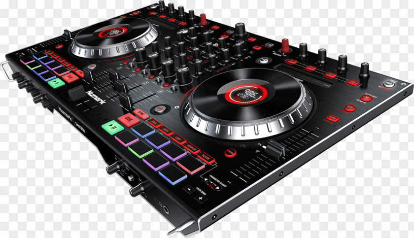 Dj Controller DJ Numark Industries Disc Jockey NS6II PNG
