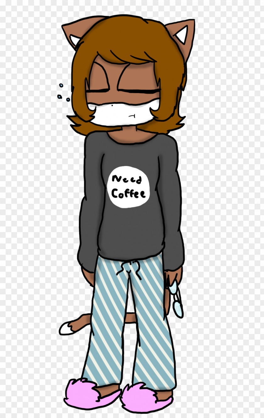Good Morning Cat Cartoon Clothing Homo Sapiens PNG