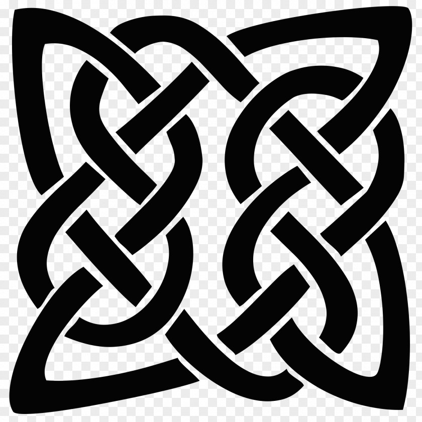 Rope Knot Wall Decal Celtic Ornament PNG