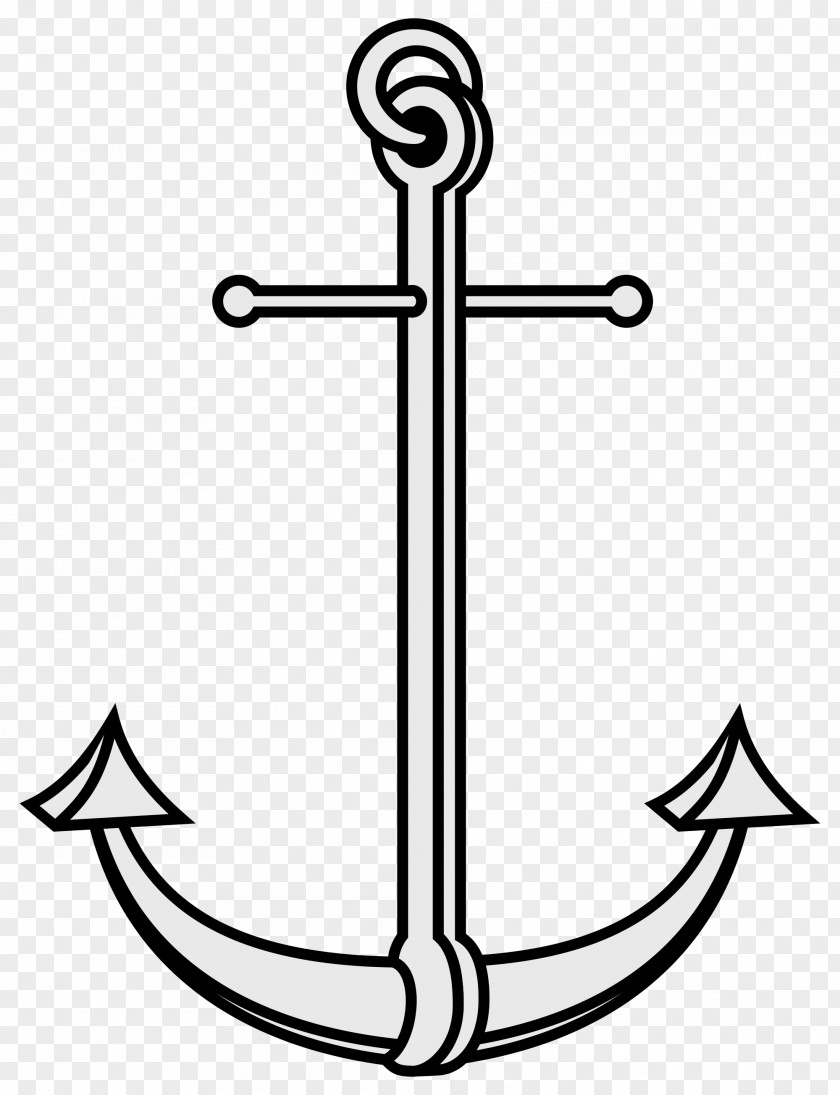 Anchor Heraldry Drawing PNG