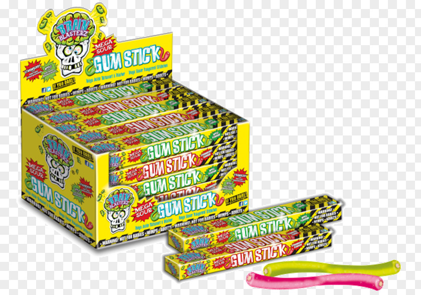 Chewing Gum Candy Brain Blasterz Lollipop Airheads PNG