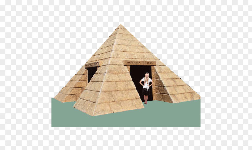 Egypt Pyramids Sphinx Triangle Hut Log Cabin Shed Roof PNG