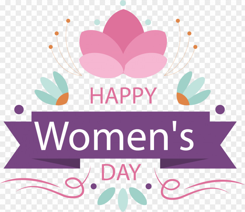 Happy Day Of Women's Euclidean Vector Sticker PNG