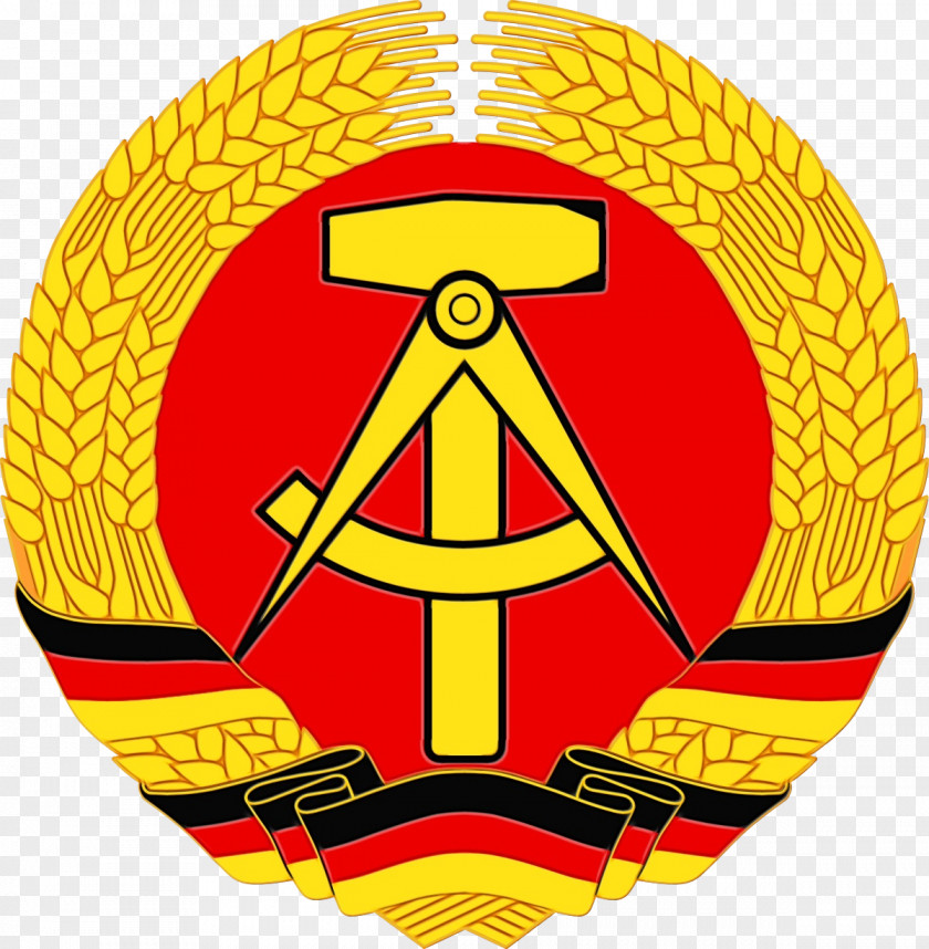 National Emblem Of East Germany Coat Arms PNG