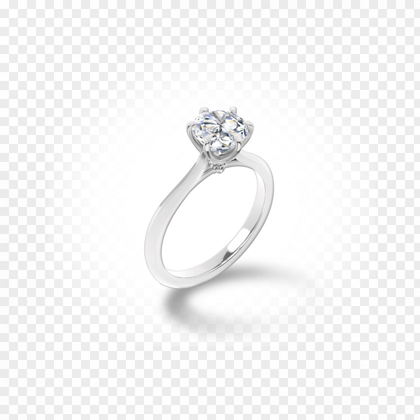 Oval Mineral Wedding Ring PNG