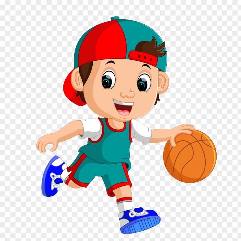 Playing Basketball Little Boy Player Royalty-free Clip Art PNG