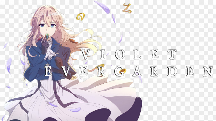 Violet Evergarden Kyoto Animation Desktop Wallpaper Fan Art PNG
