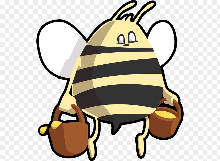 Bee Honey Clip Art Vector Graphics Image PNG
