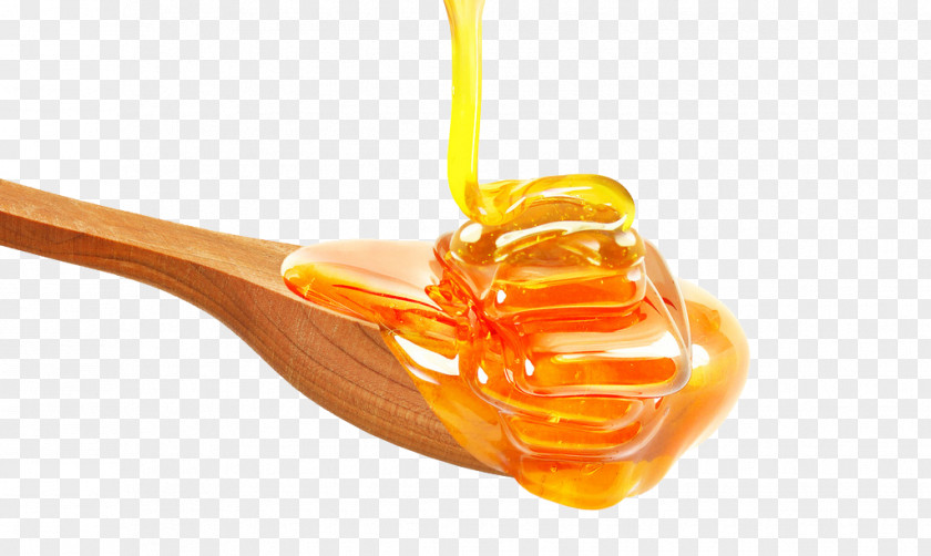 A Spoonful Of Honey Bee Honeycomb Ingredient Honinglepel PNG