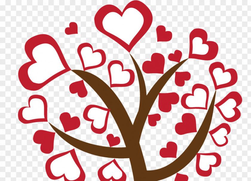 Birdcage And Heart Tree Valentine's Day Clip Art PNG