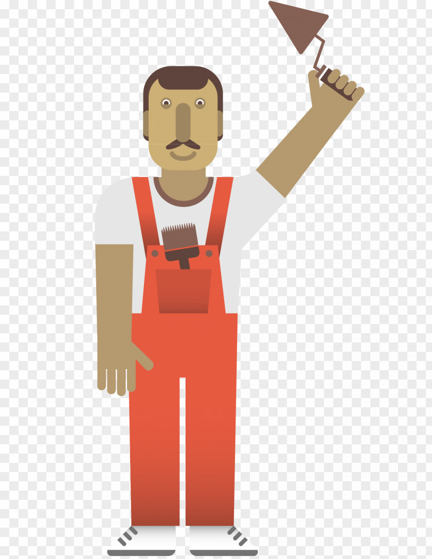 Construction Workers Templates Download Laborer Cartoon Worker Illustration PNG