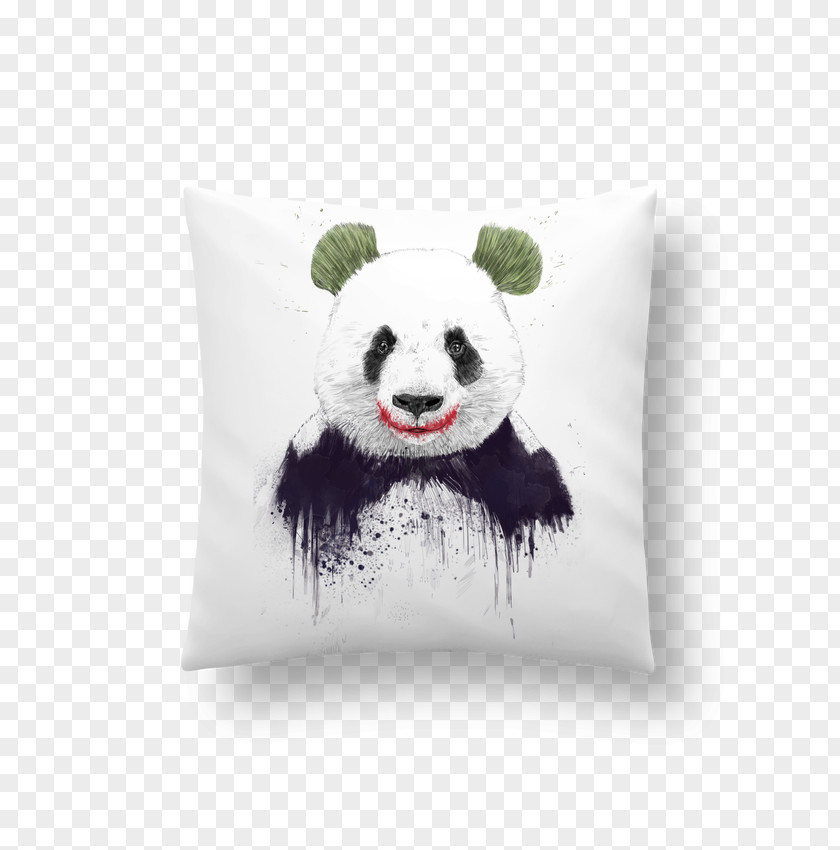 Joker Giant Panda Batman T-shirt Poster PNG
