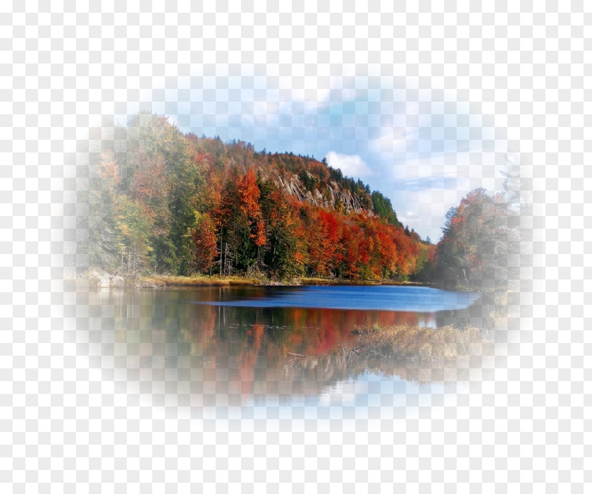 Lake Water Resources District Loch Adirondack Mountains Desktop Wallpaper PNG