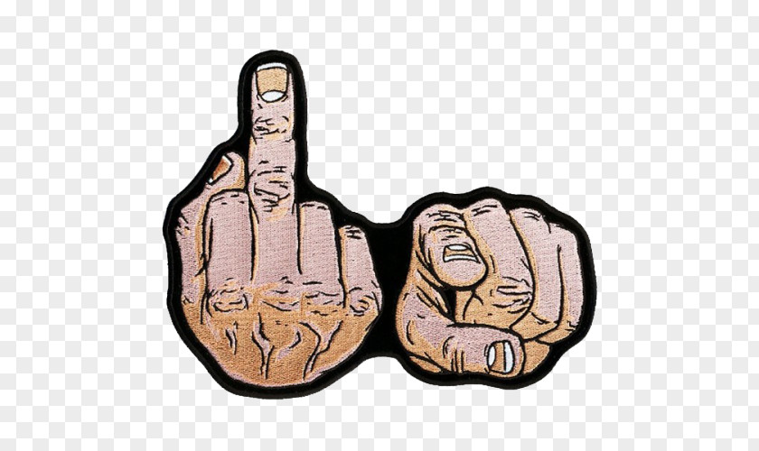 Motorcycle Middle Finger Thumb Hand PNG