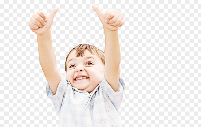 Smile Happy Gesture Finger Child Arm Hand PNG