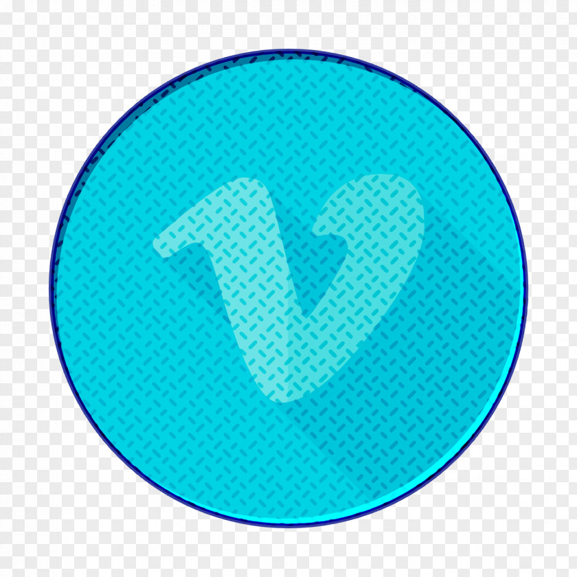 Social Media Icons Icon Vimeo PNG