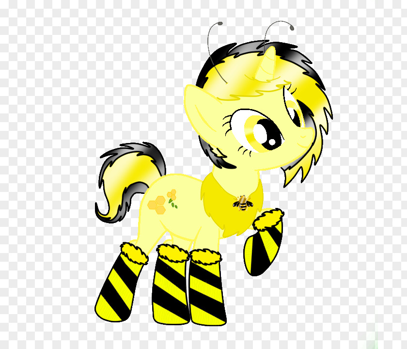 Bee Pony Bumblebee Horse Insect PNG