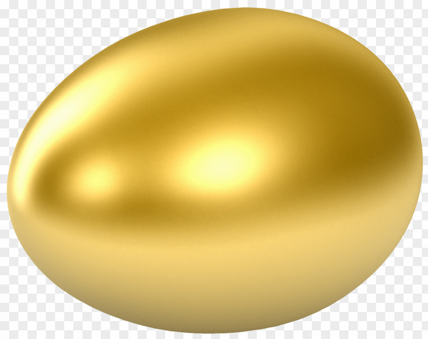 Egg The Goose That Laid Golden Eggs Red Easter Clip Art PNG