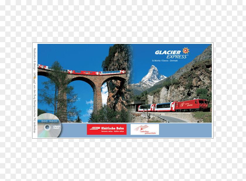 Glacier Express Bernina Railway Morteratsch Rhaetian PNG