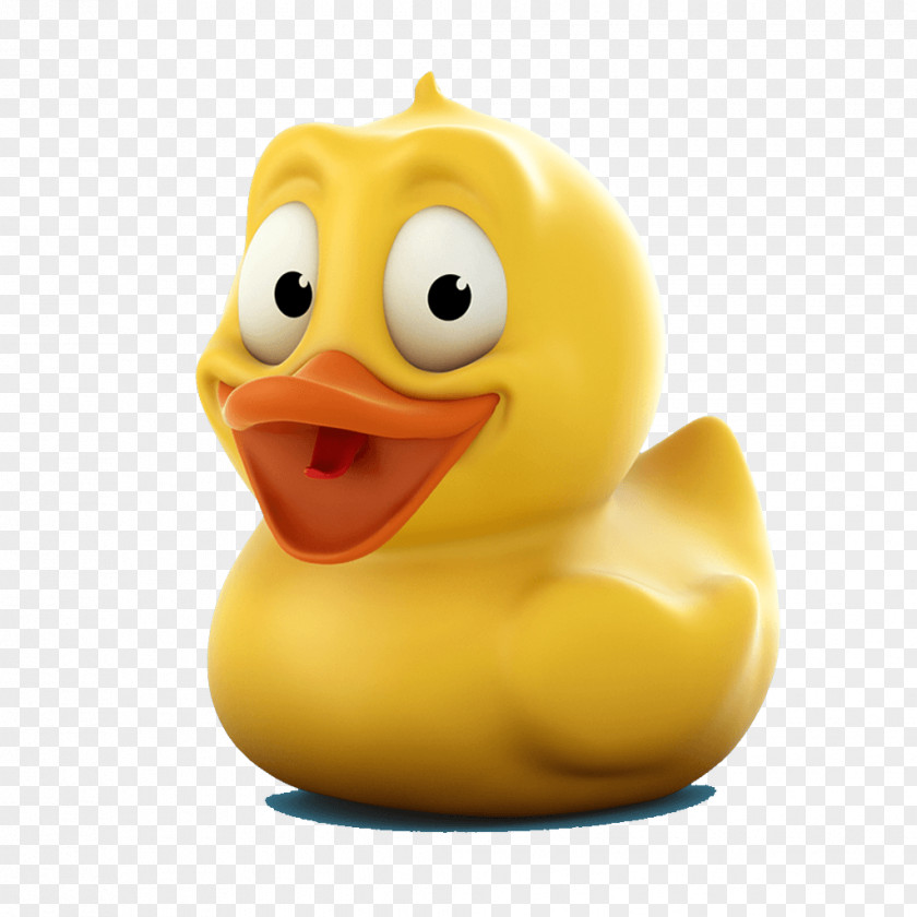Little Yellow Duck Cartoon PNG