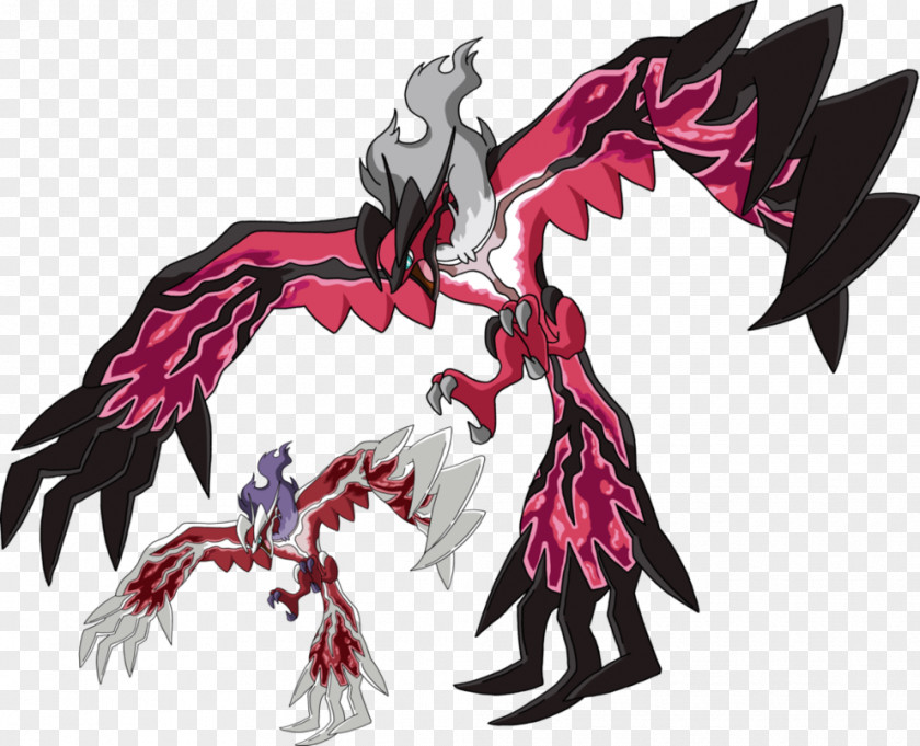 Shiny Yveltal Xerneas And Pokémon X Y GO PNG