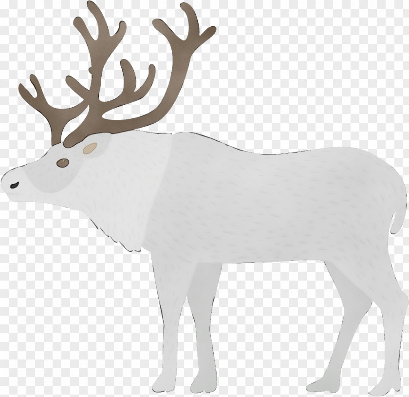 Sticker Animal Figure Reindeer PNG