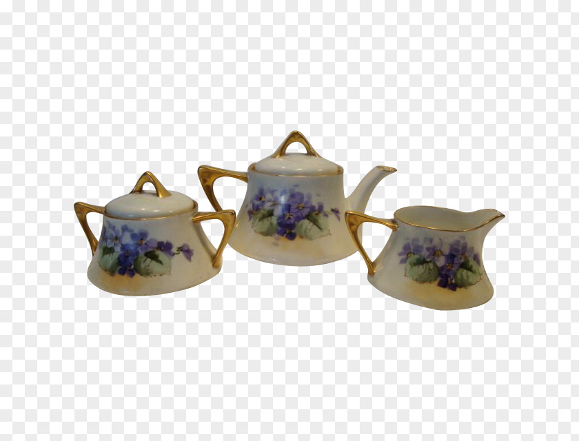 Tea Teapot Set Teacup Saucer PNG