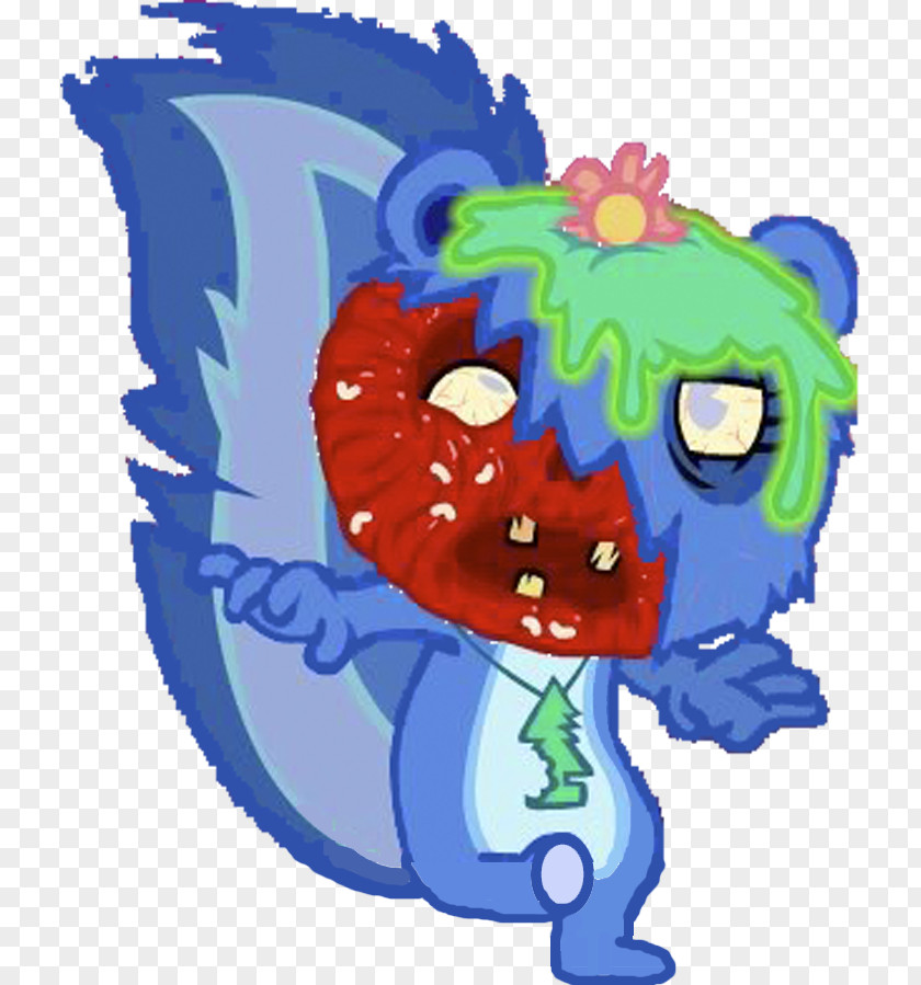 Undead Petunia YouTube Cuddles Disco Bear Animation PNG