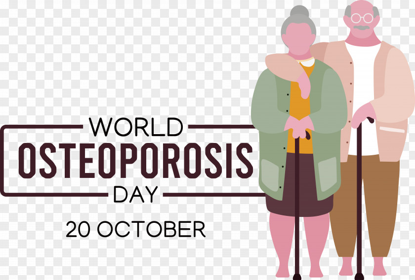 World Osteoporosis Day Bone Health PNG