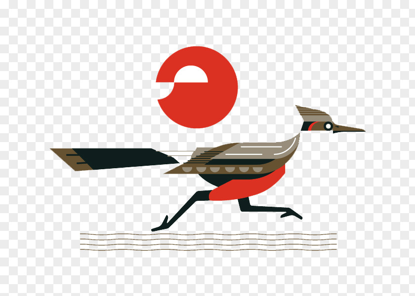 Crane Pattern Material Bird Wile E. Coyote And The Road Runner Illustration PNG