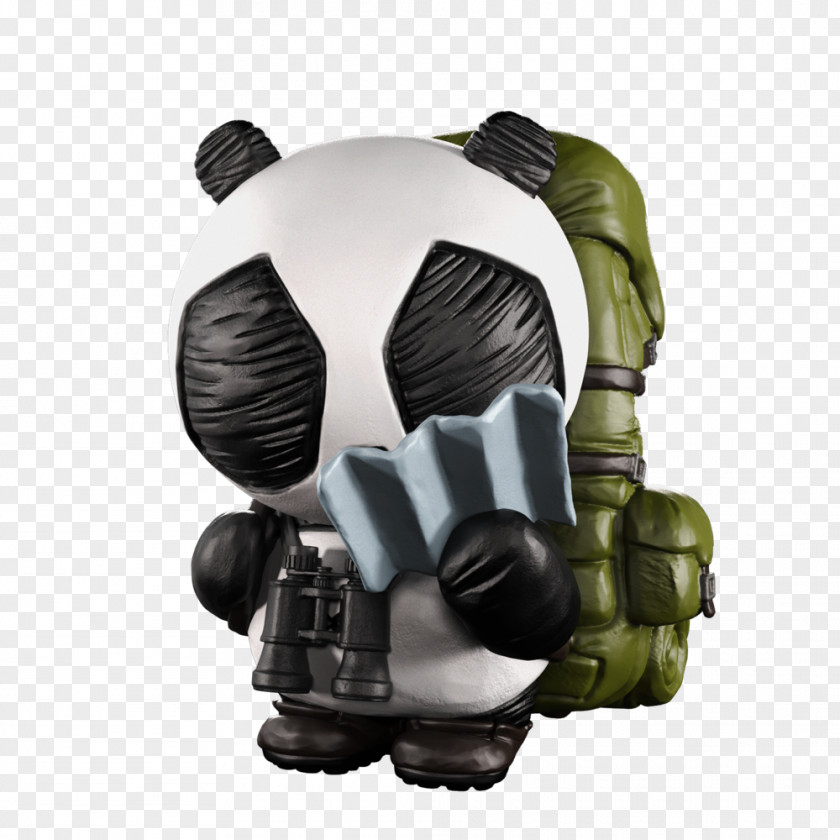 Mighty Jaxx Designer Toy Giant Panda Art PNG
