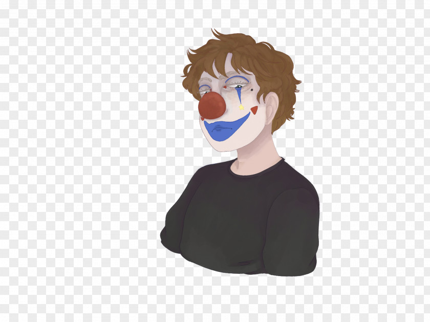 Nose Clown Figurine PNG