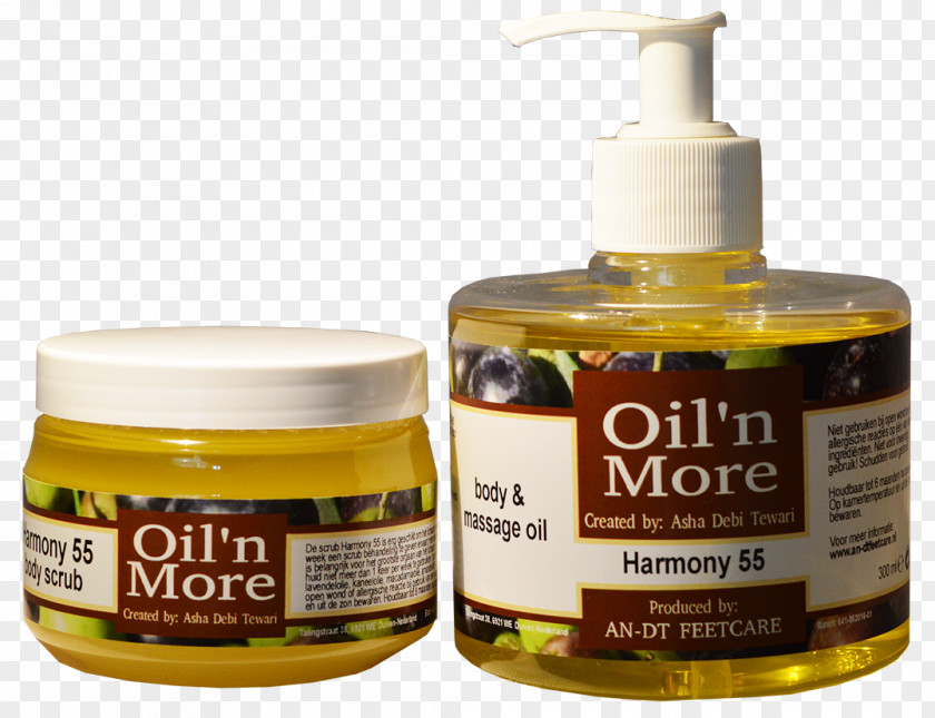 Oil Massage Cream PNG