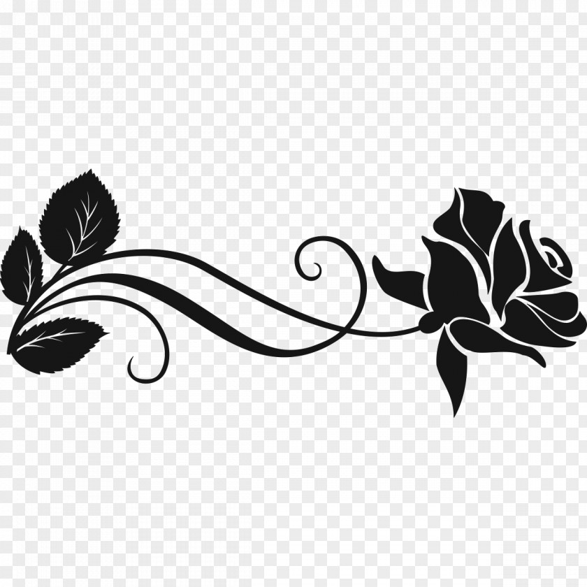 Rose Clip Art Vector Graphics Silhouette Flower PNG