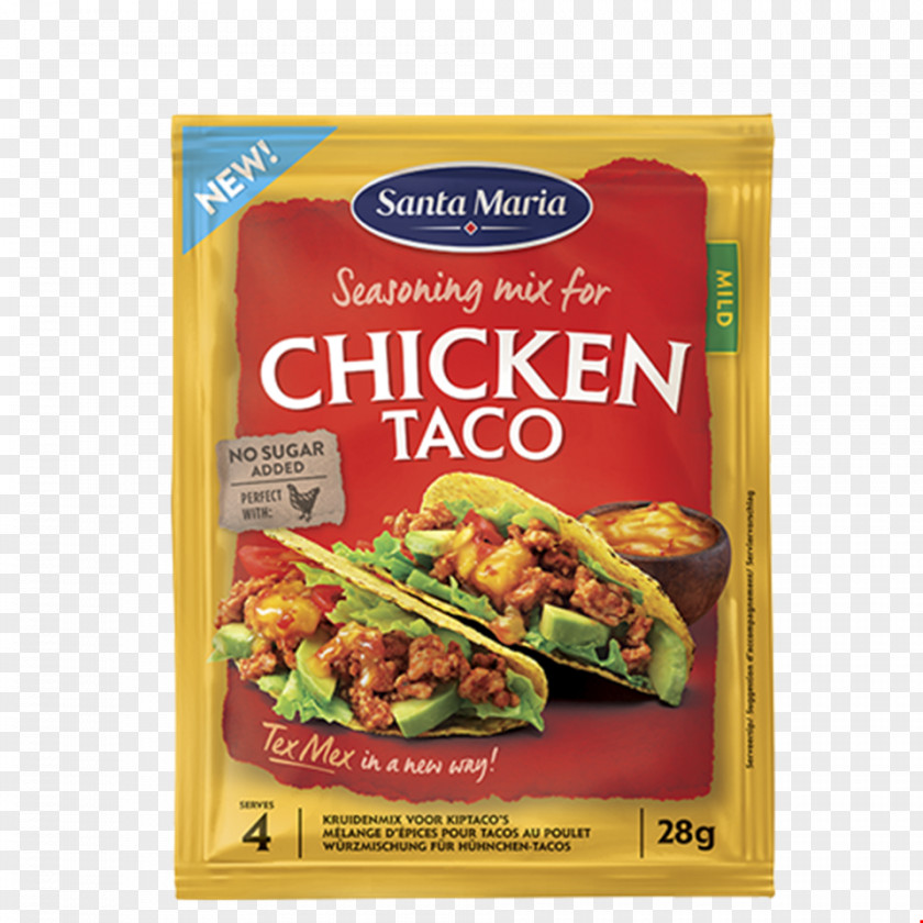 Tex Mex Taco Salsa Vegetarian Cuisine Spice Mix Seasoning PNG