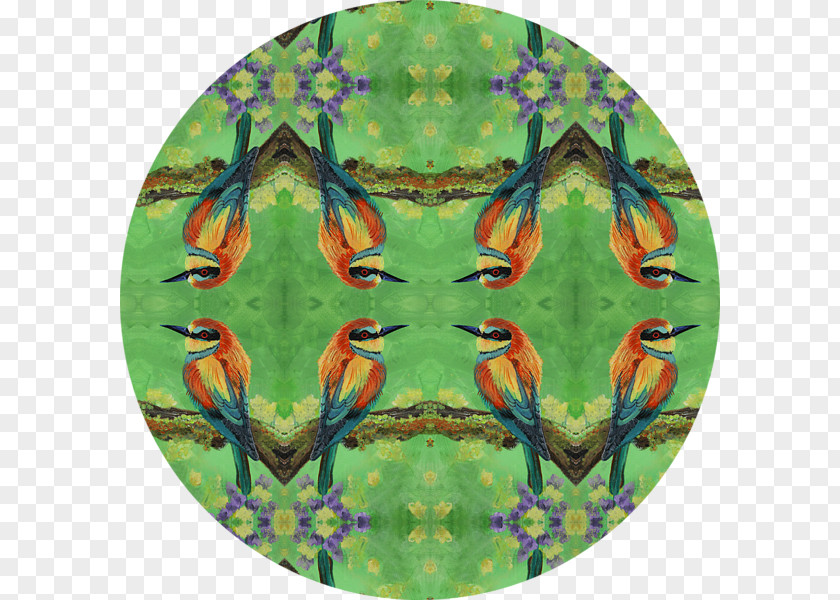 Wilson Symmetry Leaf Animal Pattern PNG