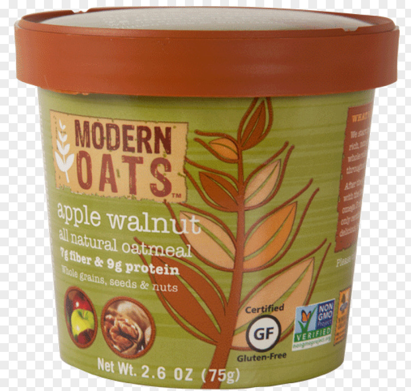 Apple Oatmeal Walnut Rolled Oats PNG