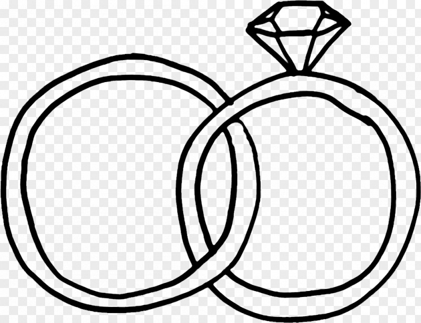 Draw Wedding Ring Symbol Clip Art PNG