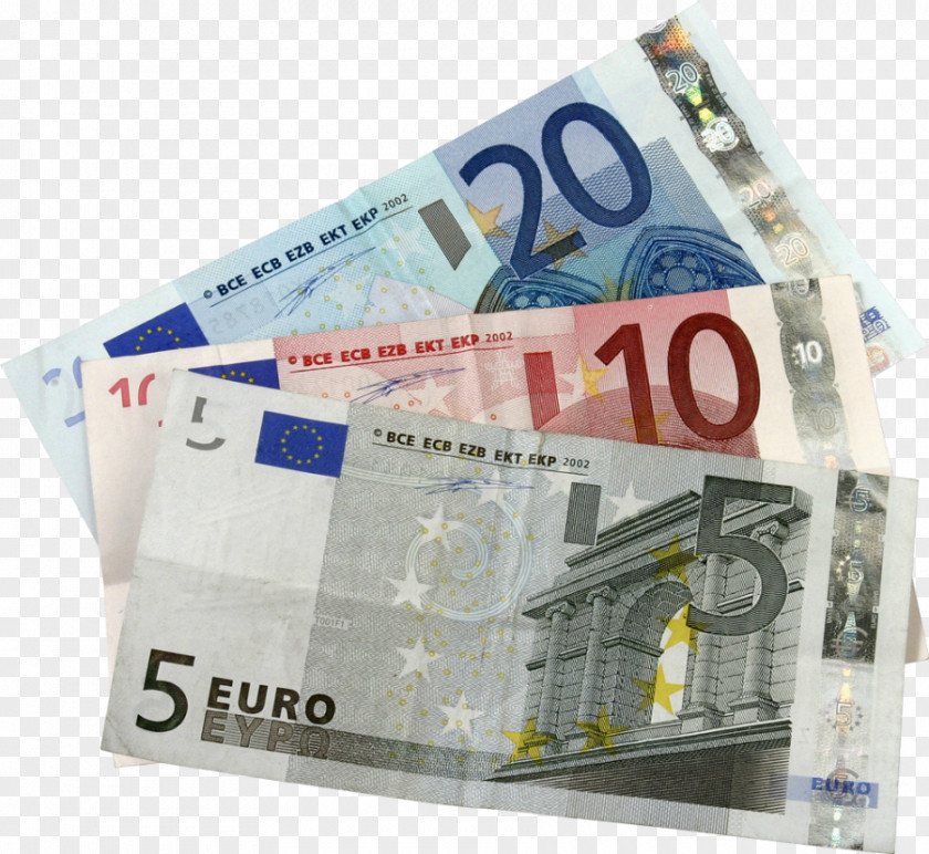 Euro Money Coin Banknote PNG