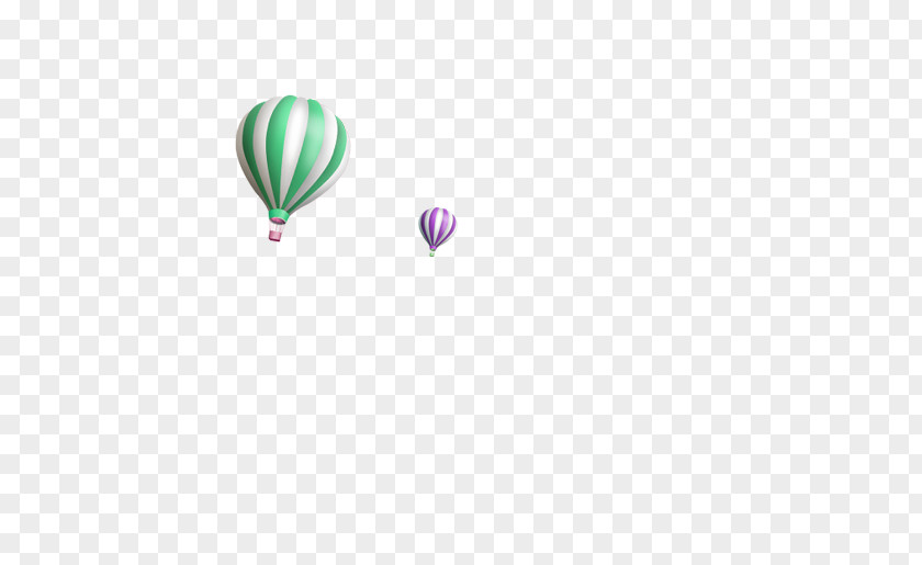 Floating Hot Air Balloon Desktop Wallpaper PNG