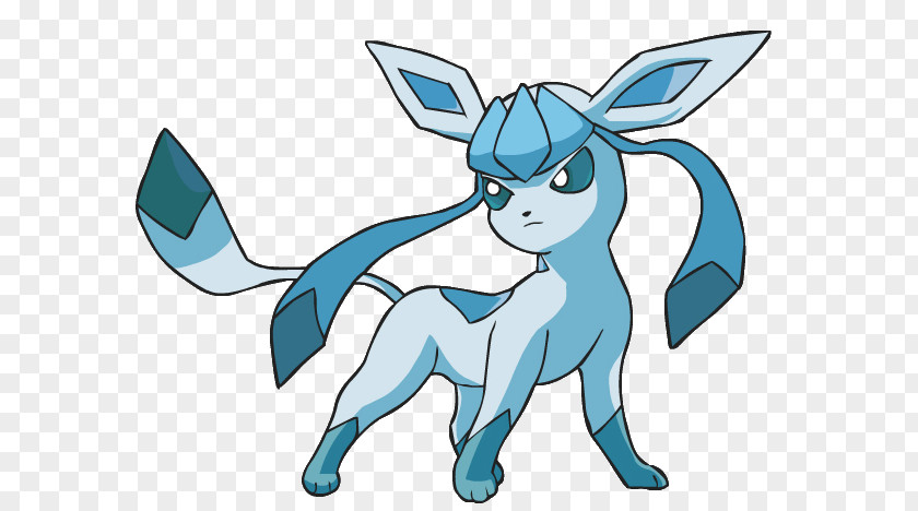GlaCON Pokémon Diamond And Pearl Glaceon Eevee Leafeon PNG