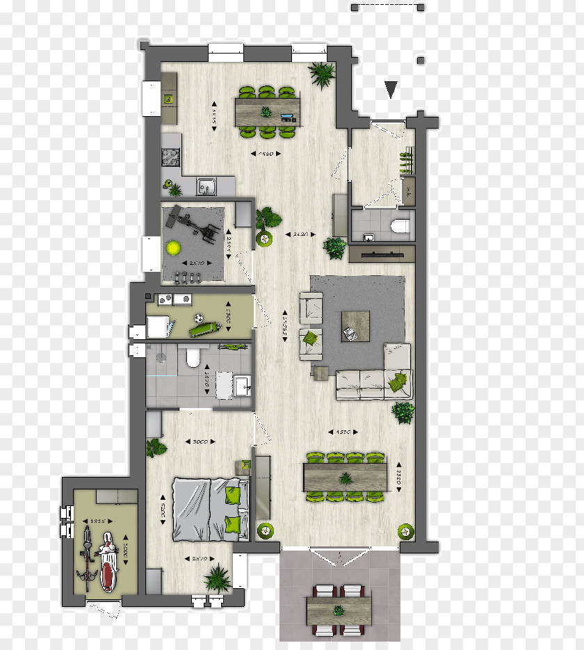 House Claassenpark Location Floor Plan Villa PNG