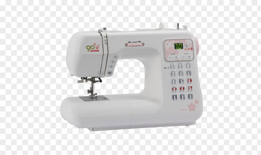 Lockstitch Sewing Machine Machines Janome Needles Overlock PNG