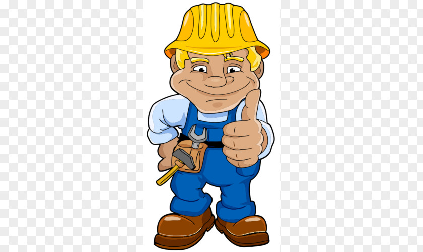 Officer-cartoon Laborer Construction Worker Clip Art PNG