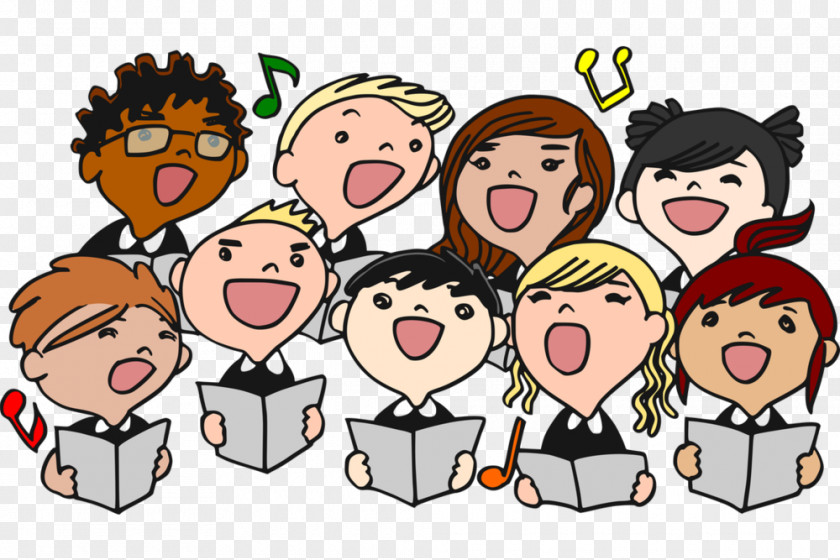 Singing Children's Choir Boys' PNG