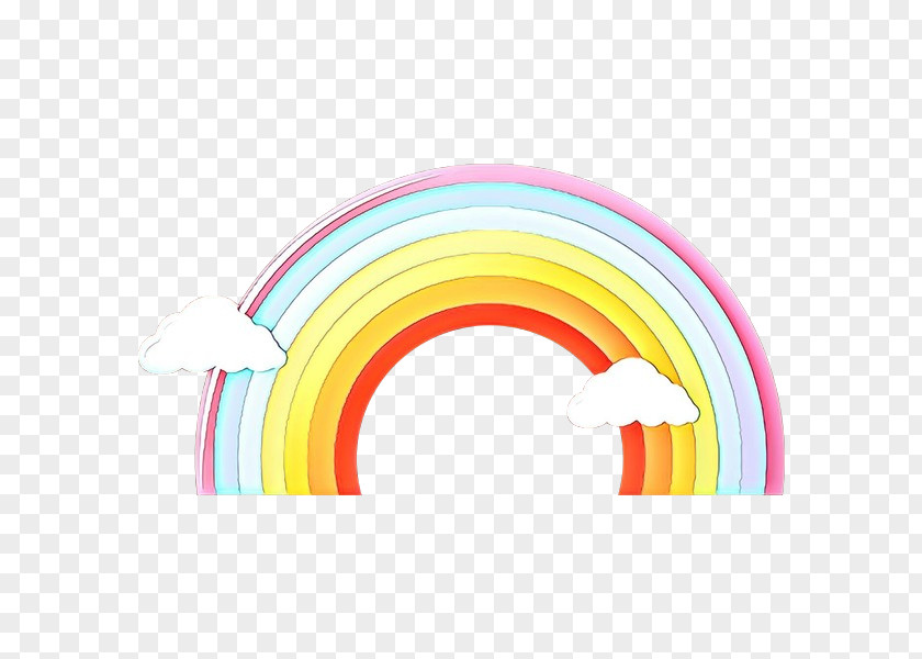 Arch Meteorological Phenomenon Rainbow Cartoon PNG