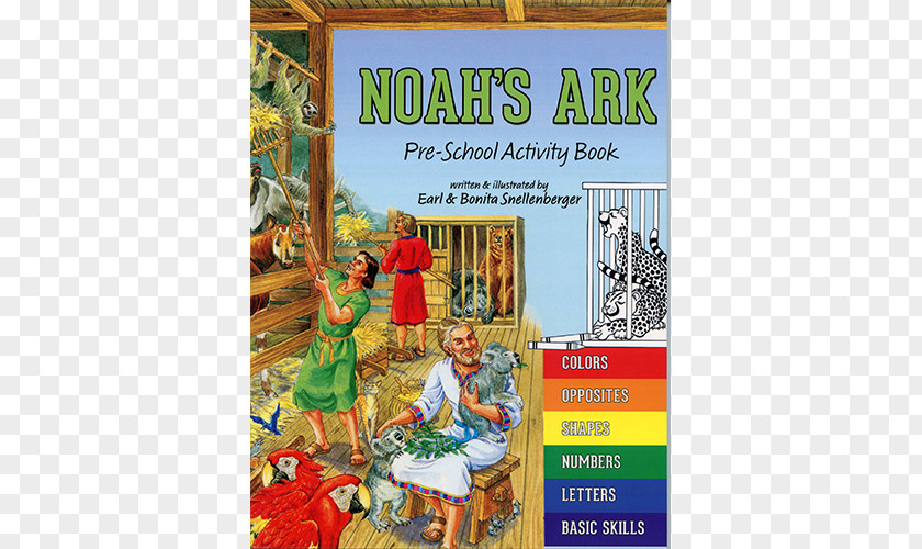 Book Noah's Ark Pre-School Activity Bible PNG