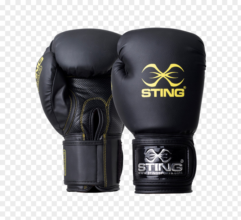 Boxing Glove Leather Sting Sports PNG